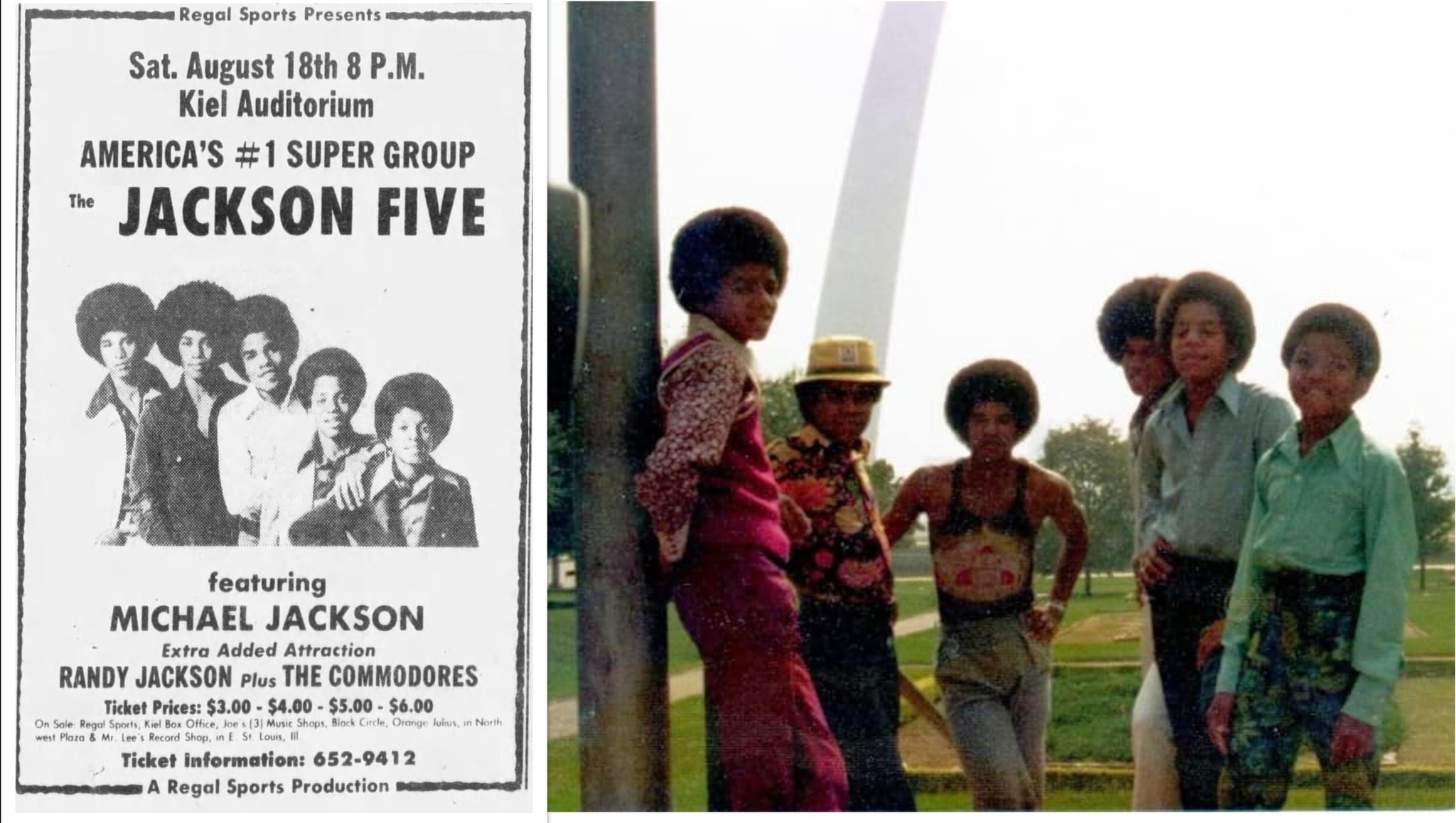 The Jackson 5 in concert 1973.