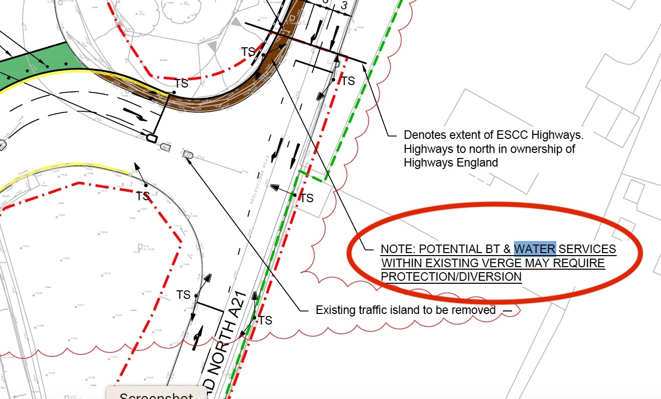 Hastings & Rother Potholes the great zig zag drive & Road Works R US ...