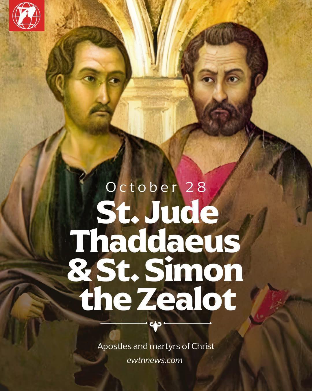 Monsignor - Today, we celebrate the feast day of St. Jude Thaddaeus and ...