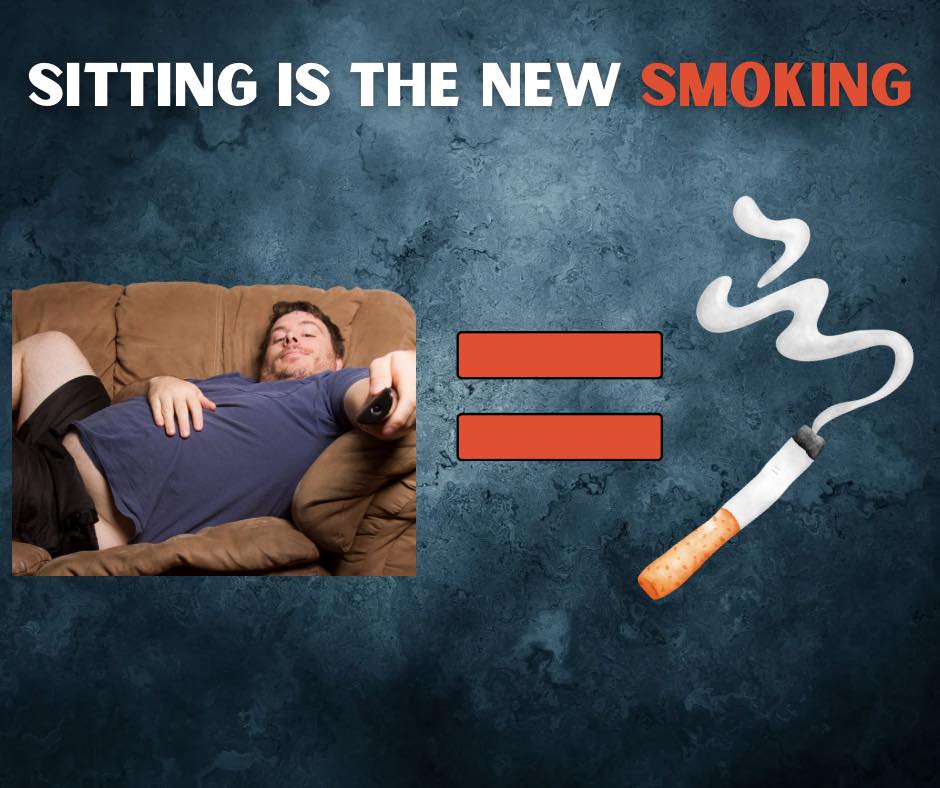 🪑💀 Sitting is the new smoking—even if you work out. You read that right.  Even if you're crushing 7+ hours of exercise a week, sitting for long  stretches is linked to higher