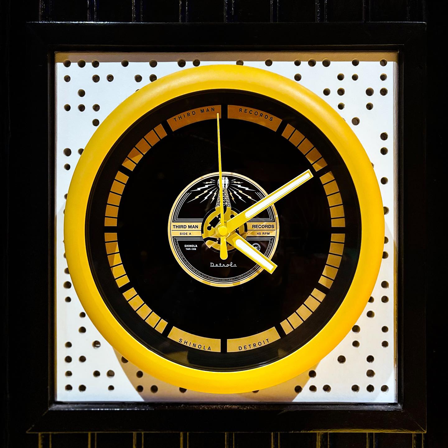 Third Man Records partnered with Shinola to make a limited edition