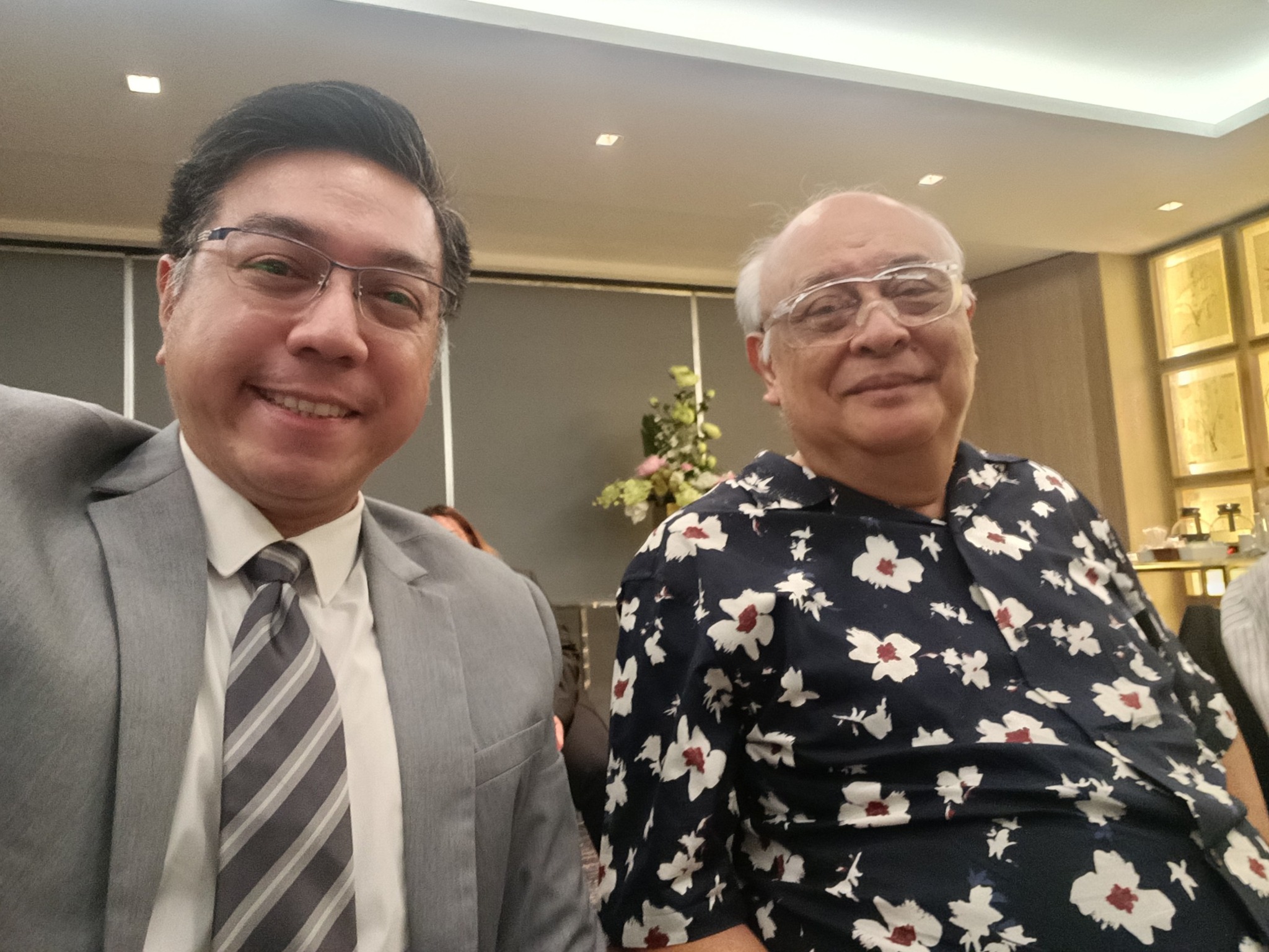 Orion Perez D - Was seated right next to Sir Boo Chanco at... | Facebook