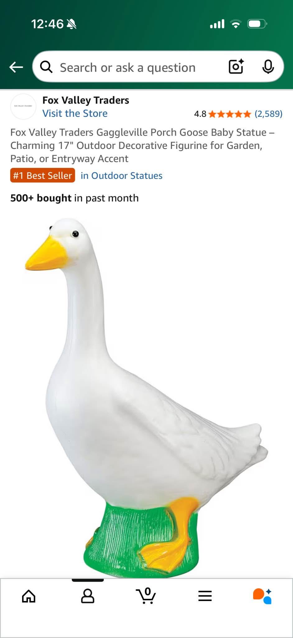 The Porch Goose Club of America | New Porch Goose 17 inch | Facebook