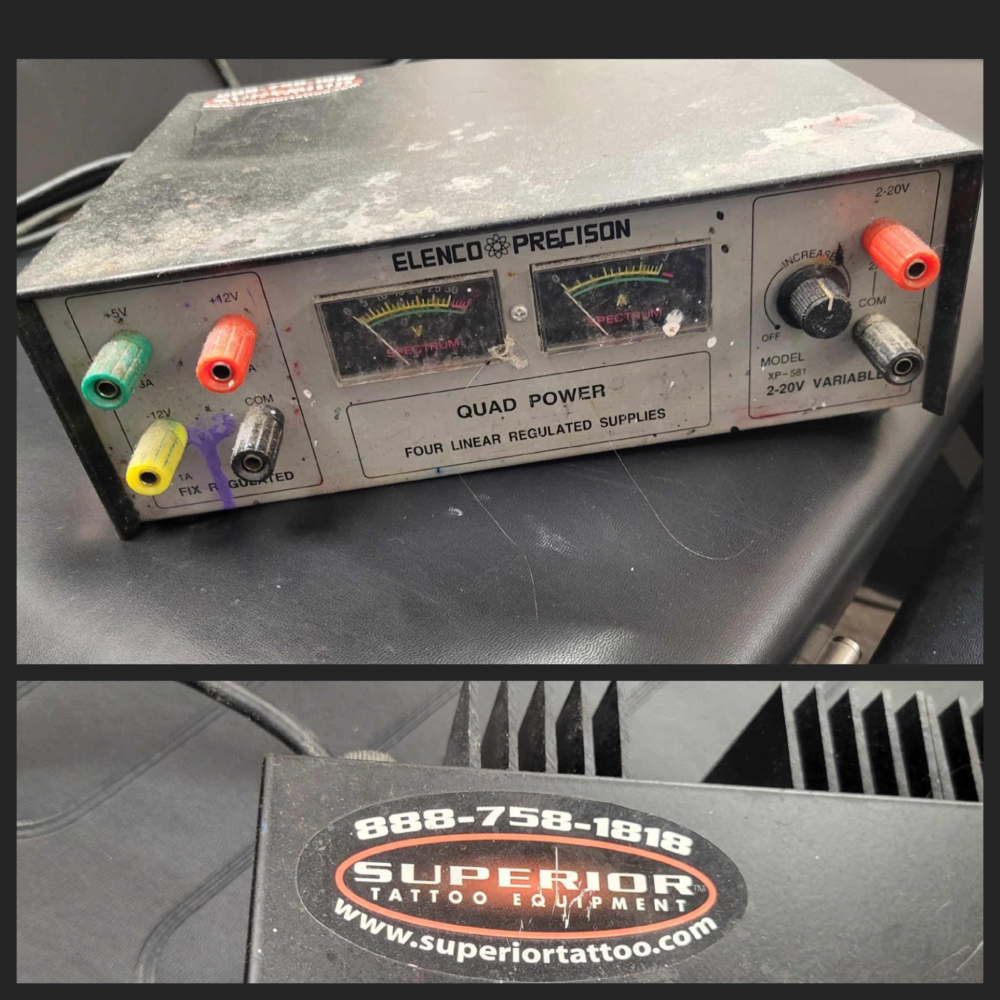 Vintage Tattoo Power Supply Discussion