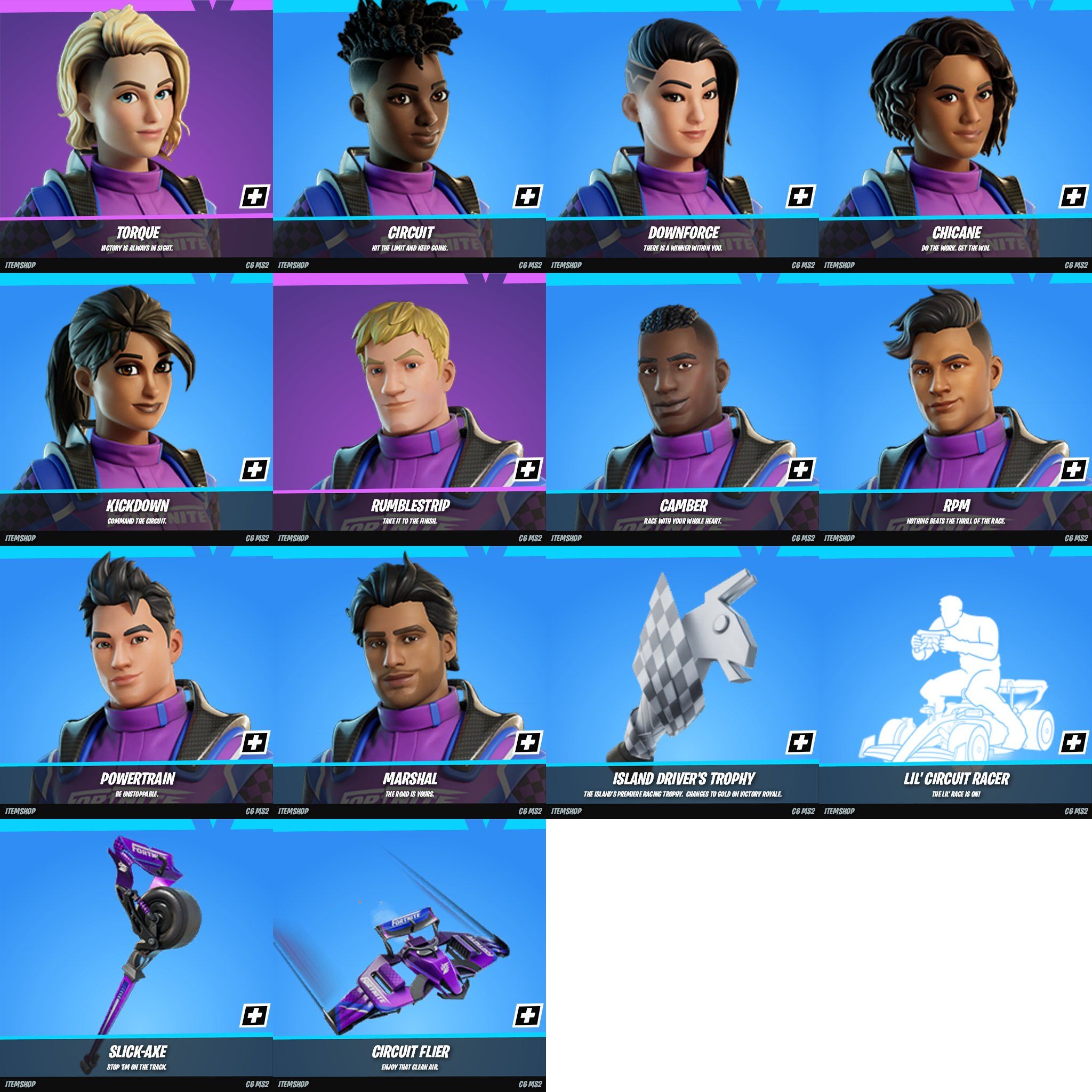 Fortnite 4 All | New F1 Racers cosmetics have been decrypted | Facebook