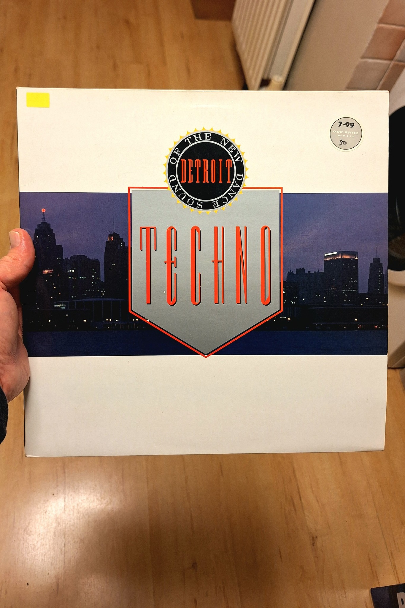 Early Detroit techno vinyl collection
