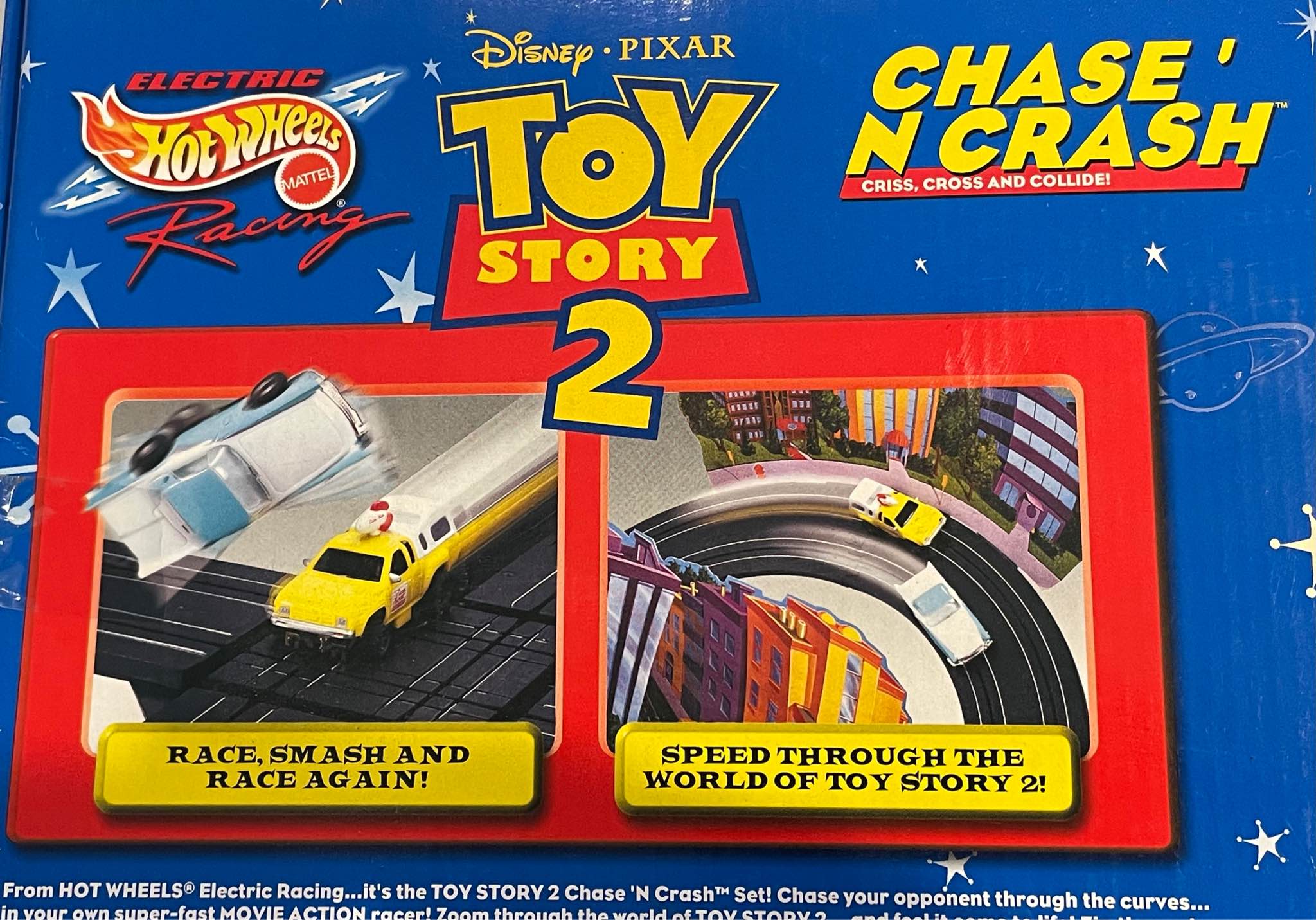 Hot Wheels Toy Story 2 slot car track BNIB - Toy Race Car & Track 