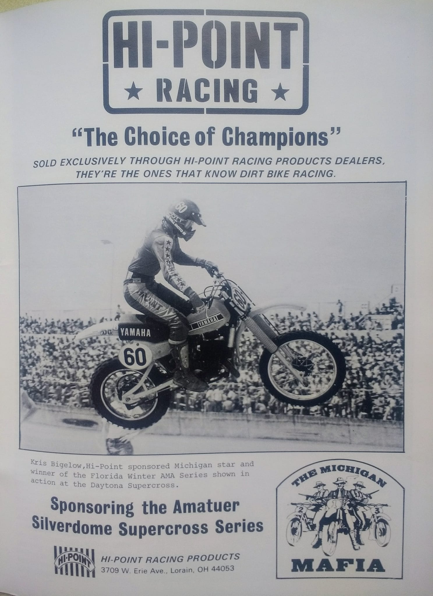 Michigan motocross racing in the 70s and 80s