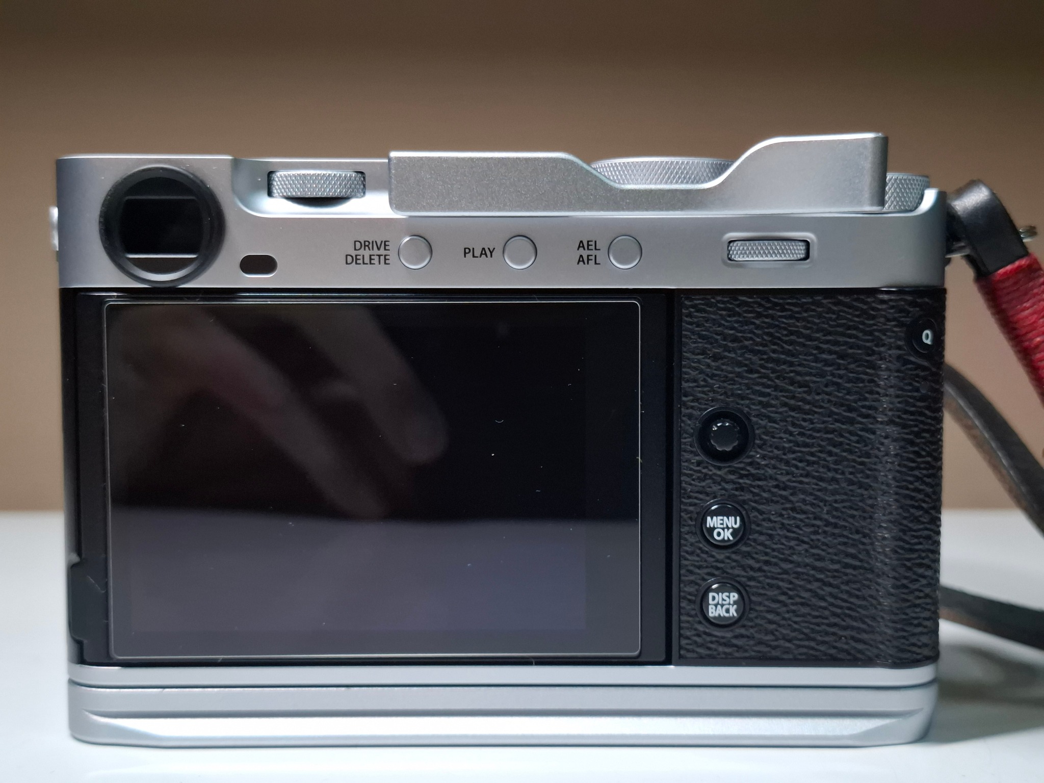 Haoge HG-XE5-B – Manico In Legno Di Noce Con Piastra Arca-Swiss Per Fujifilm X-E5, Impugnatura A L Per Ritratti E Treppiede