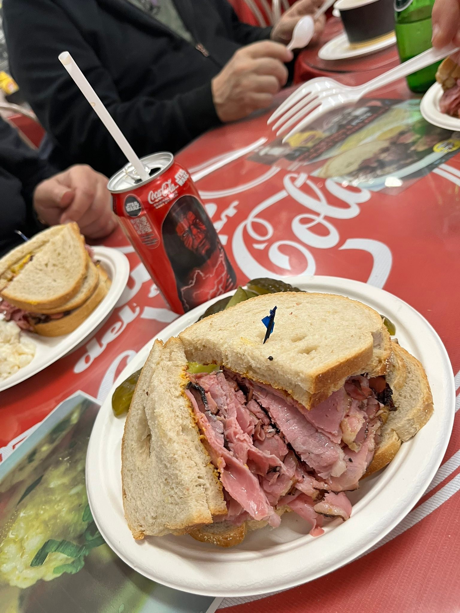Wolfie's, smoked meat in Toronto yesterday