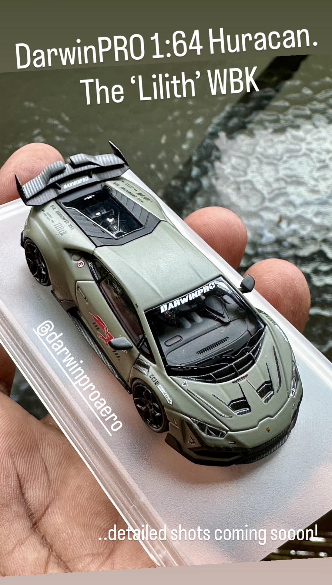 チャン　グエン1/64 Huracan Lilith WBK ミニカー Darwinpro 1:64 Huracan 'Lilith' WBK by Kingmodel