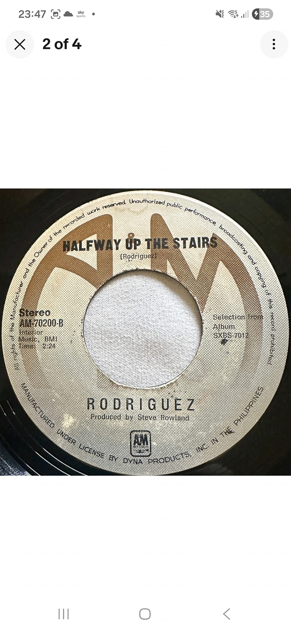 That Man Is Forward by Rico Rodriguez was released on this date