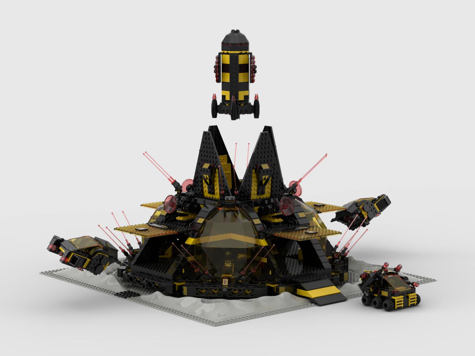 Blacktron Retaliator BASE DEPLOY UNITS** **More images on