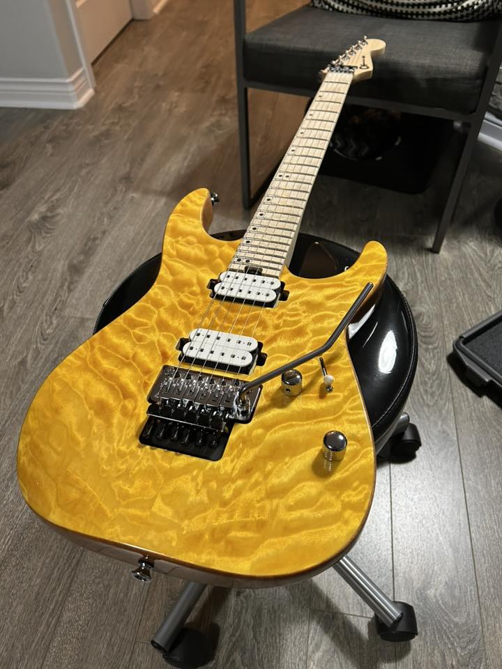 DiMarzio Super Distortion and Super 2 pickups in Charvel guitar