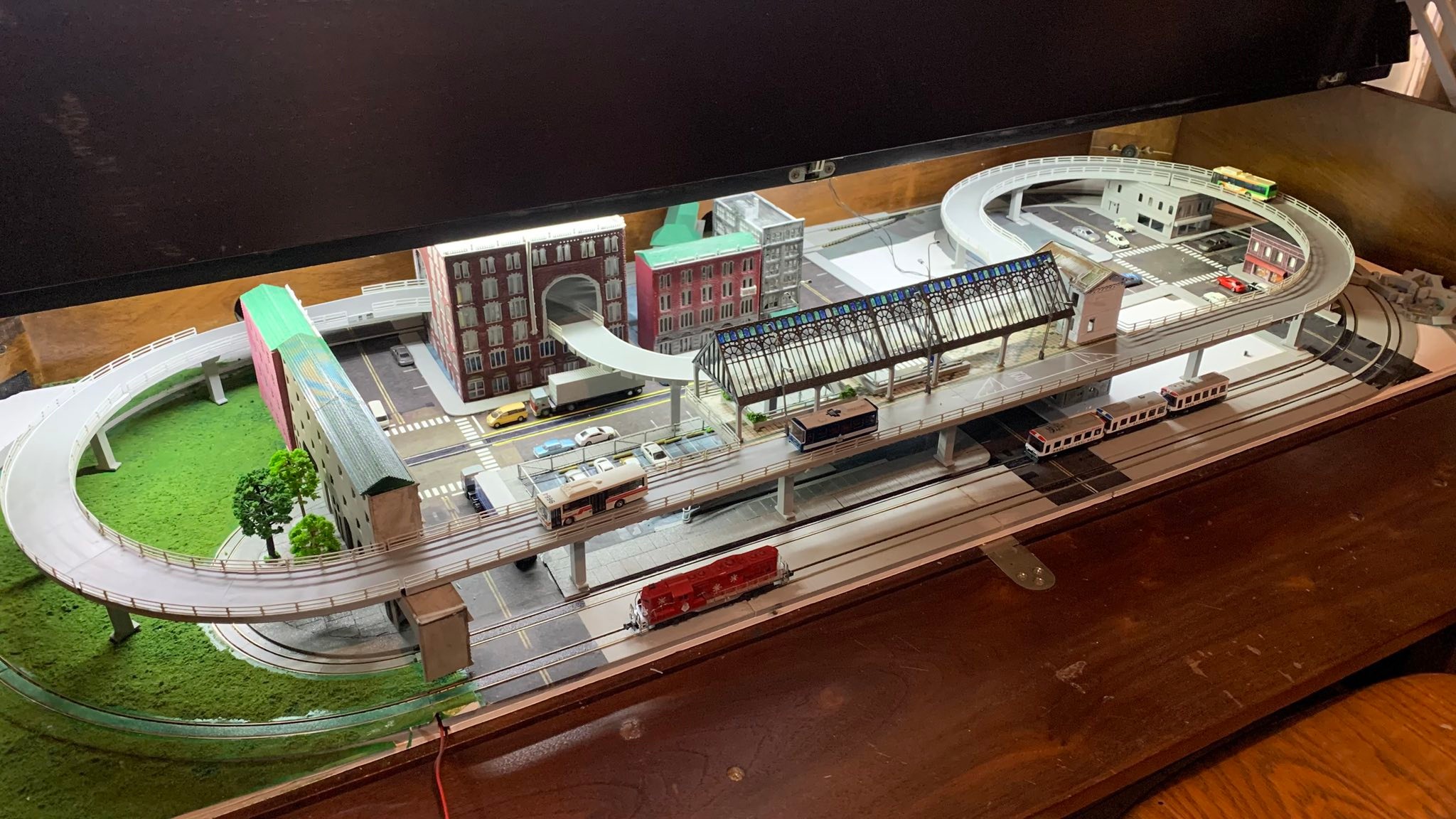 Blair Line ~ N Scale ~ Laser-Cut 11 Radius Curved Wood Grade Crossing