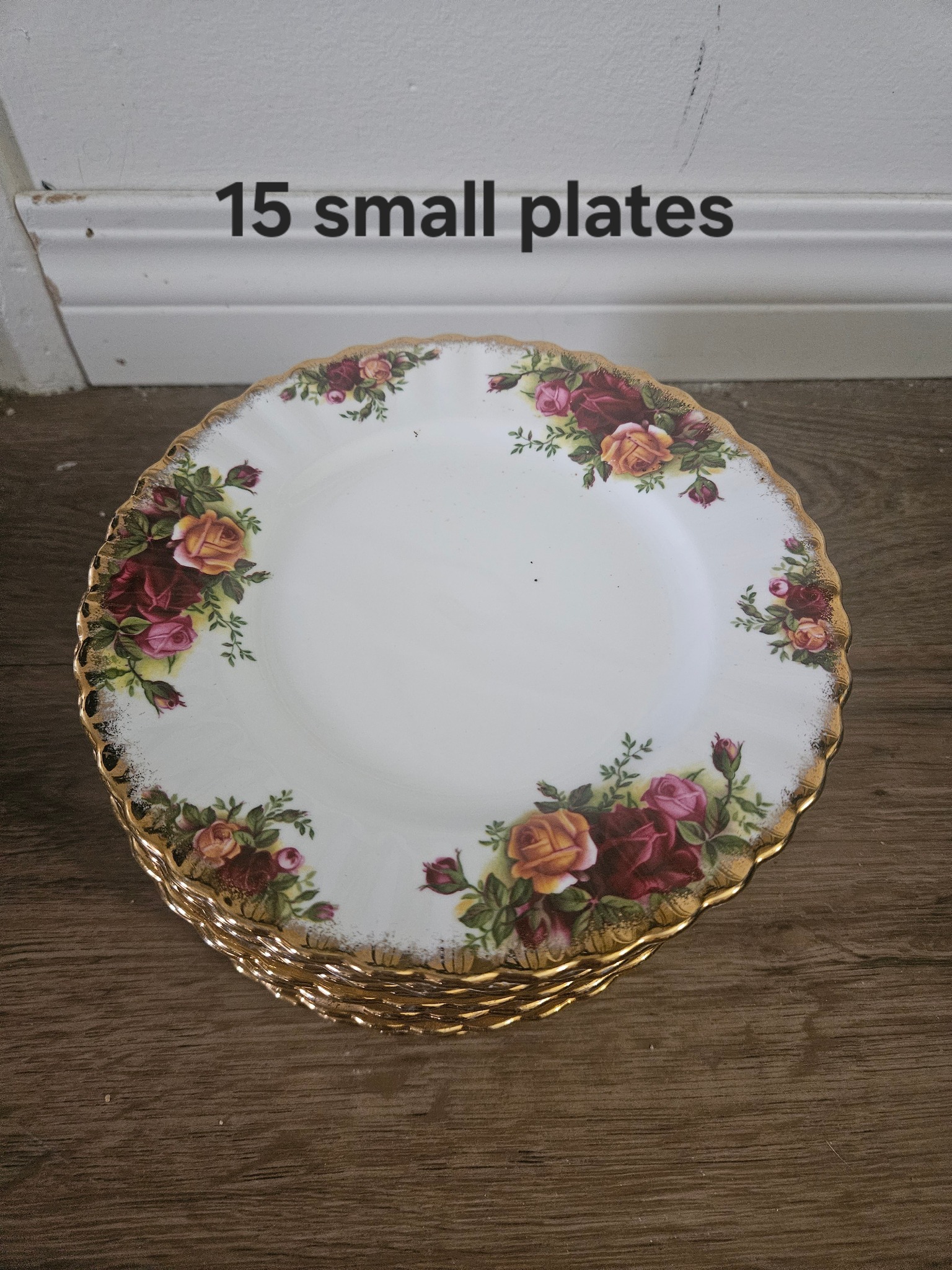 Beautiful Christmas dinner plates with a snowman holiday design 