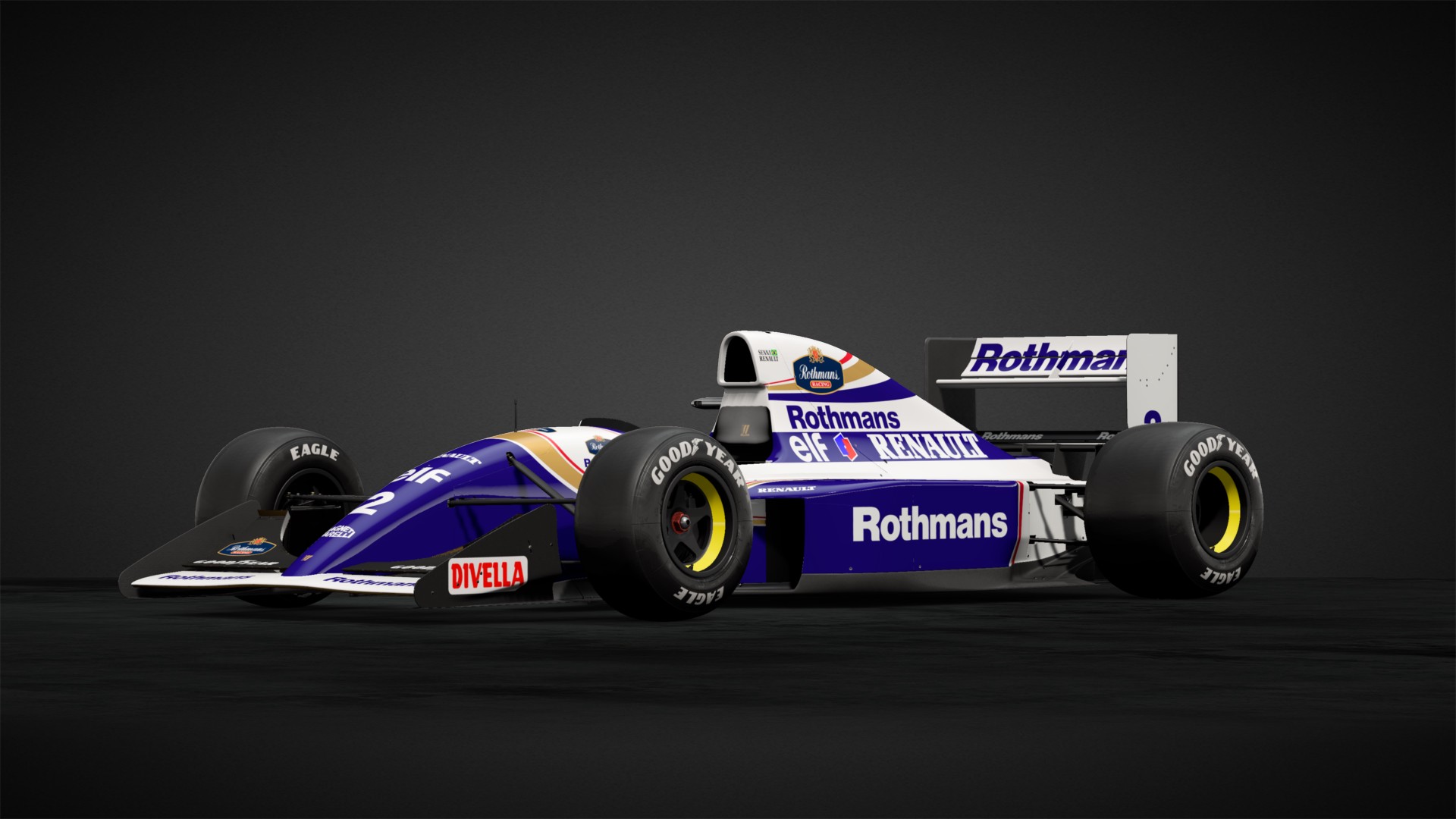 Custom Williams FW16 models with accurate details