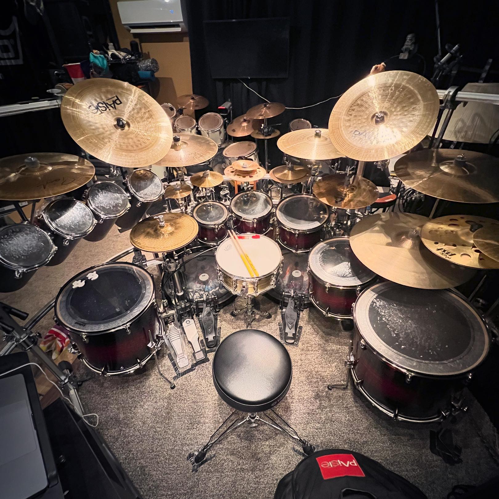 What would you pick? Drum set or beach vacation 🏝️🌊☀️ Mapex