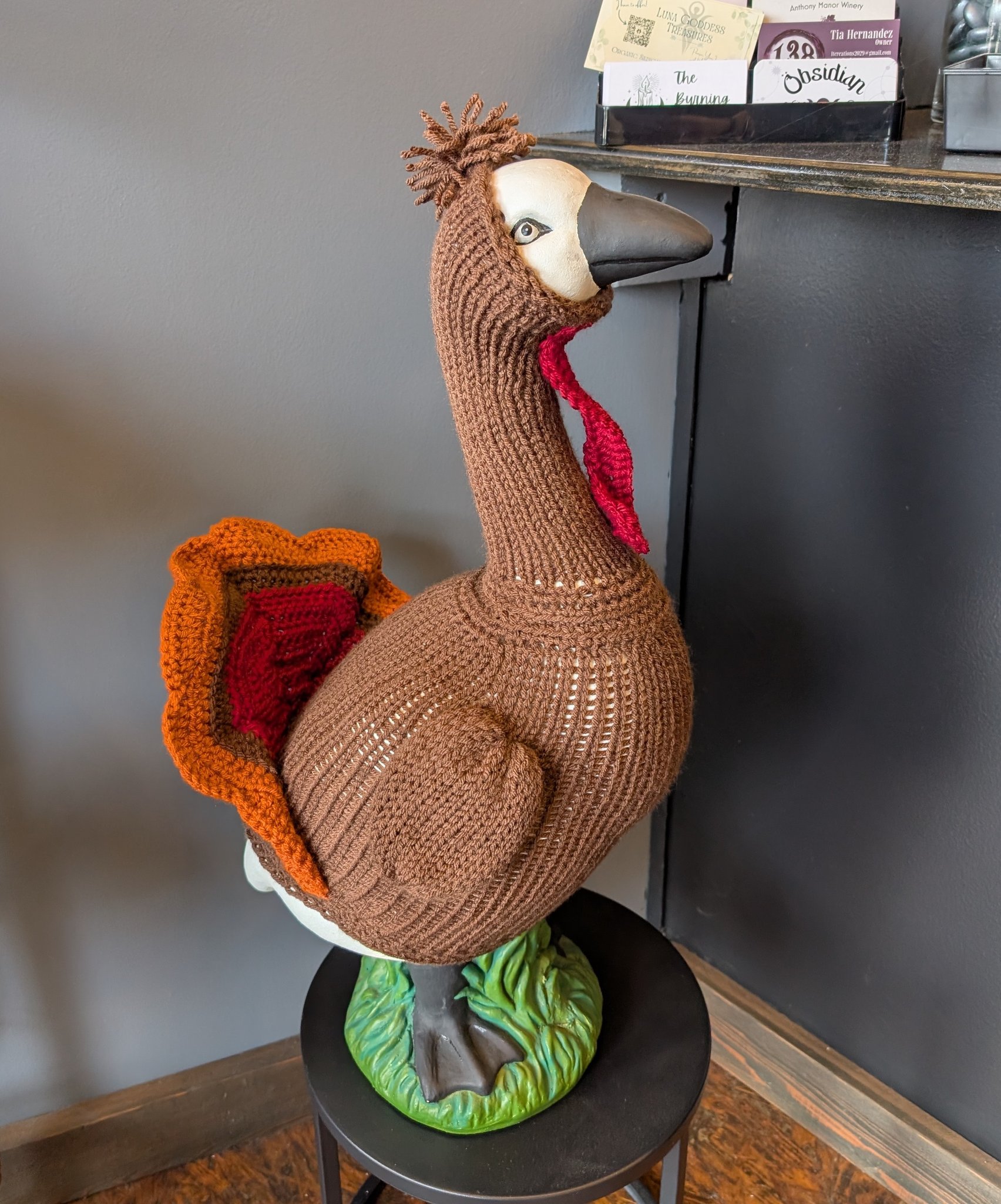 The Porch Goose Club of America | Guinevere is ready for Thanksgiving ...