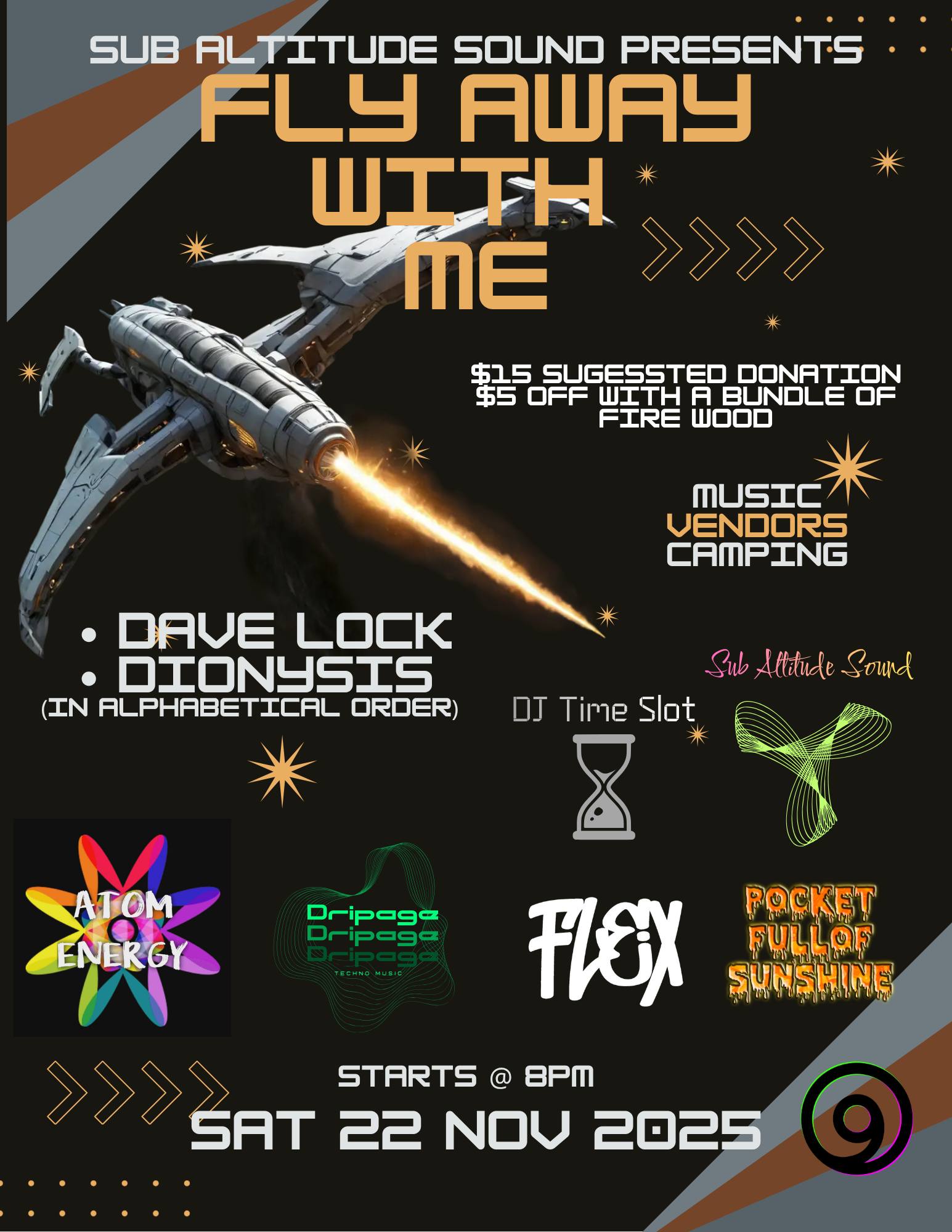 David 🌬️ Fly Away With Me 🌬️ A night of music, magic, and desert