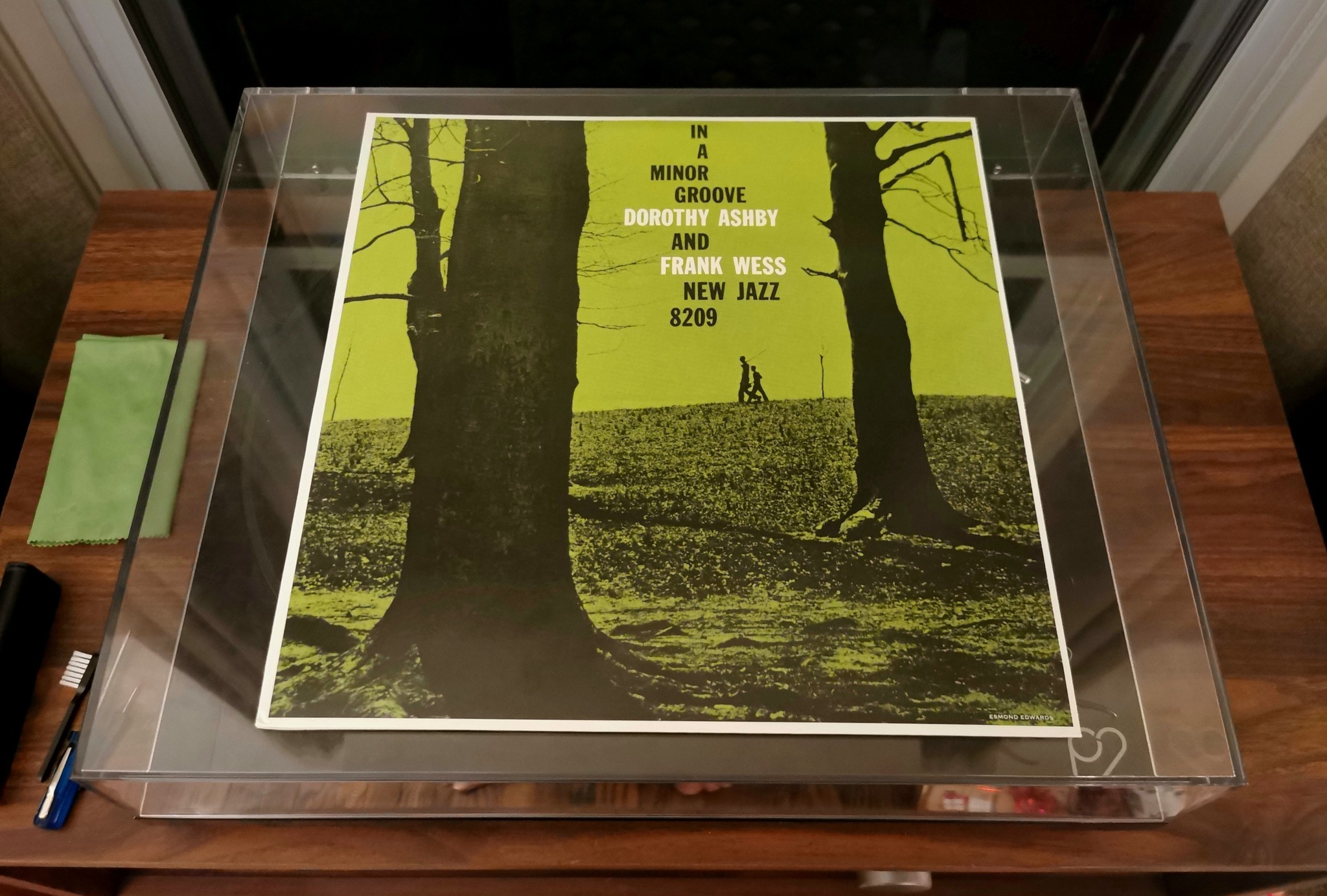 Dorothy Ashby's Hip Harp with Frank Wess on clear vinyl