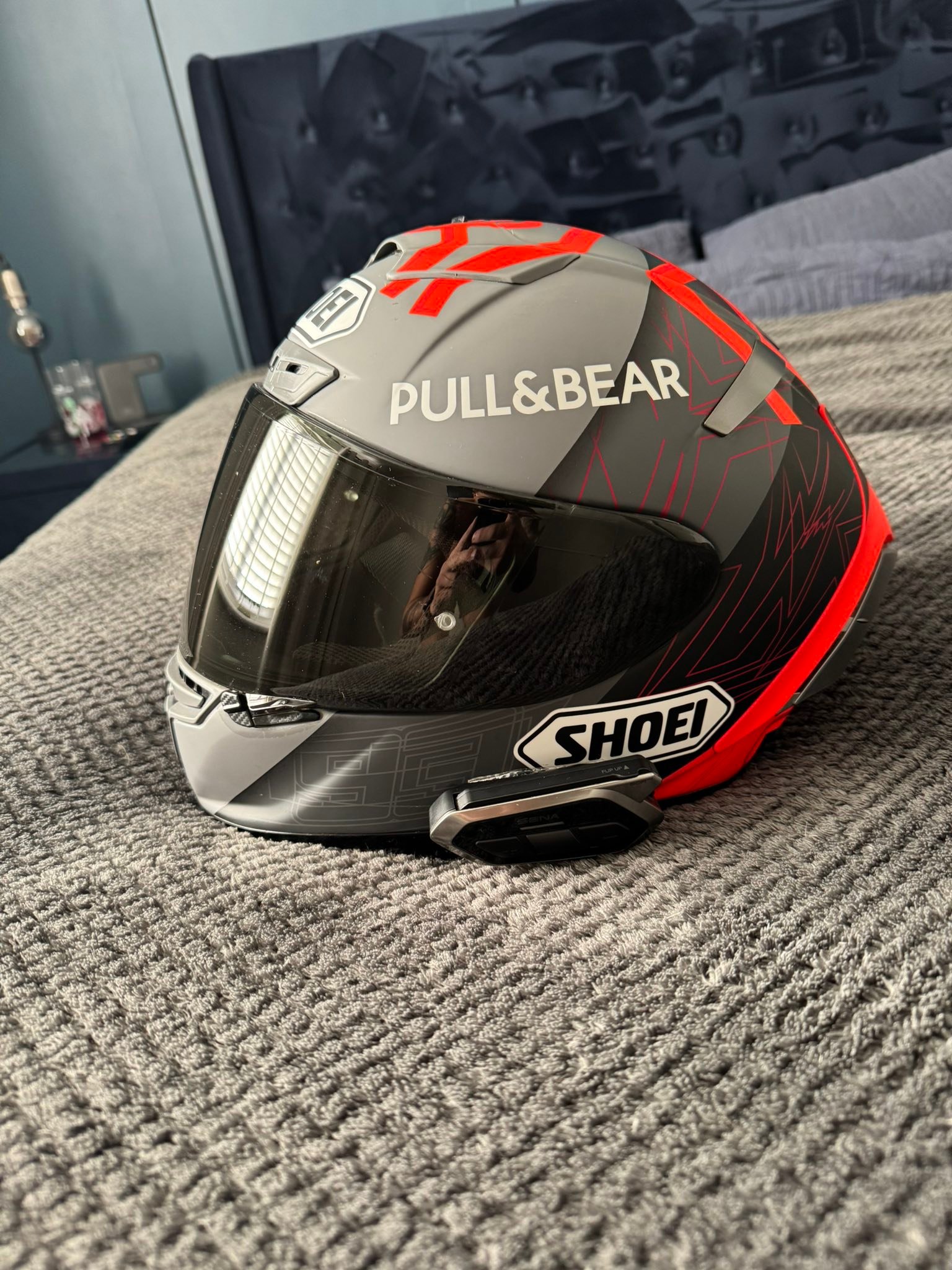 Black Concept Shoei X Spirit Pull And Bear Shoei X-Spirit Marquez 