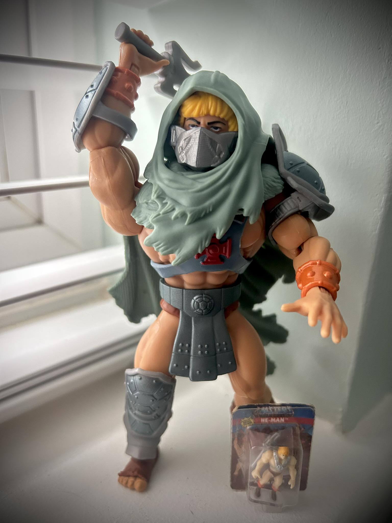 Sharing vintage He-Man collection with my sons DEATHLAND VINYL TOY