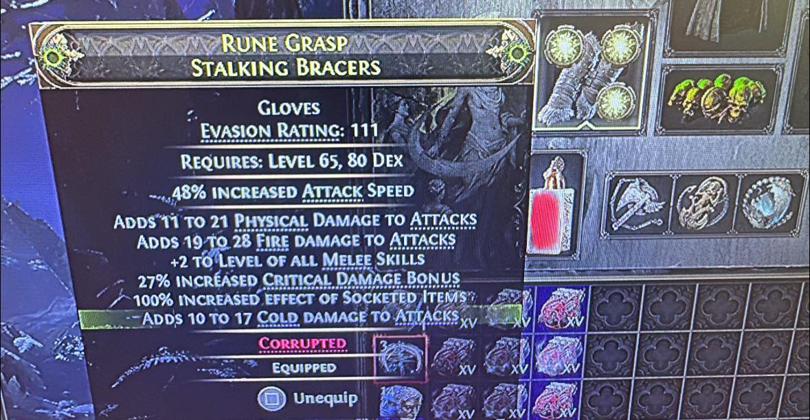 Forgot to quality my gloves before corrupting. | Facebook