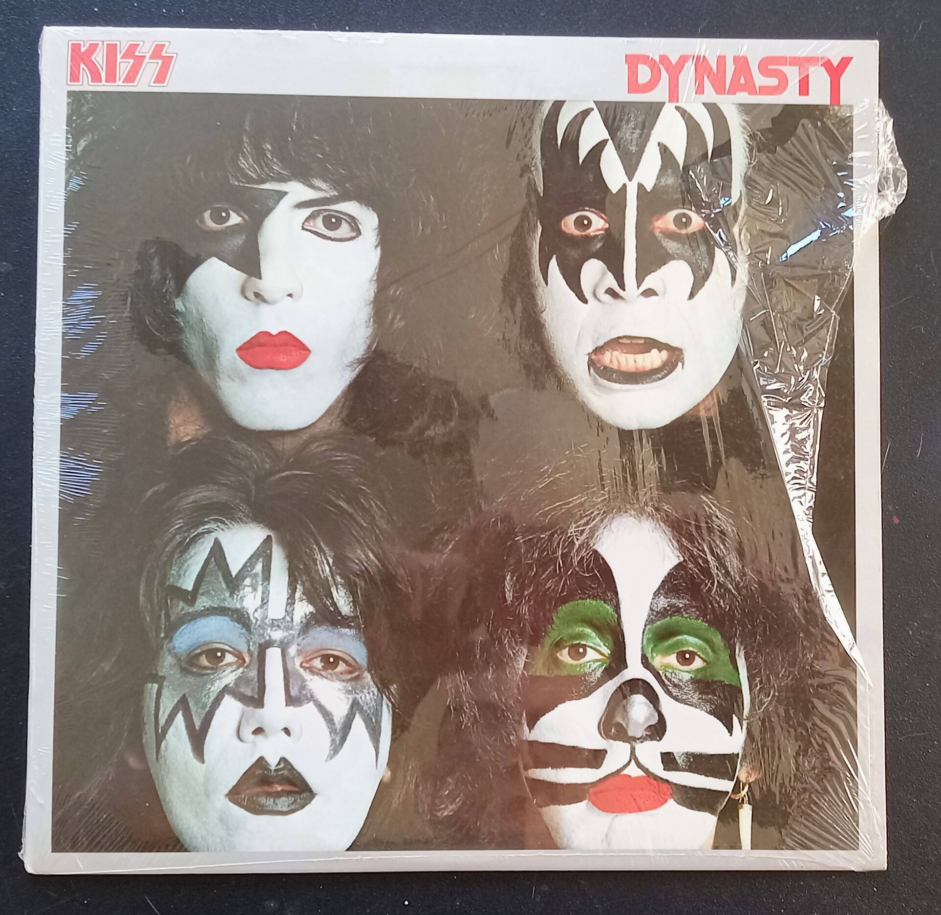 Kiss' 1979 album Dynasty with poster and order form