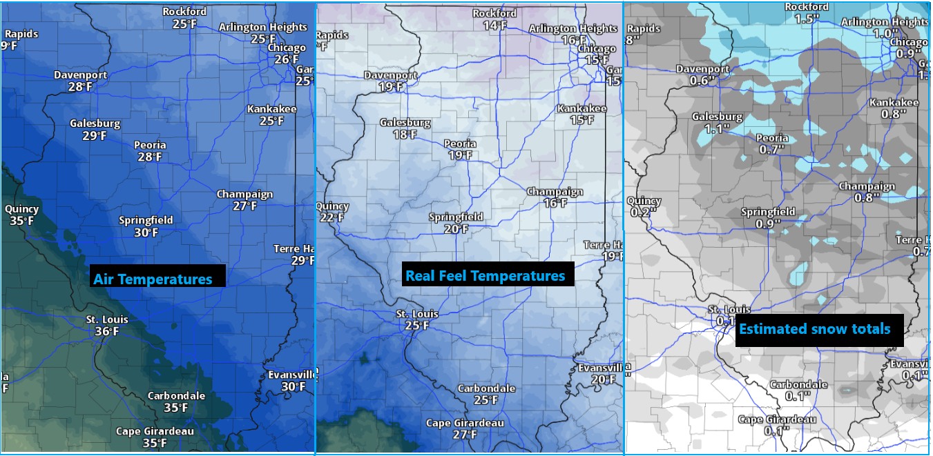 Illinois Storm Tracker Group | * **(Area 1)-Northern Illinois: Colder ...