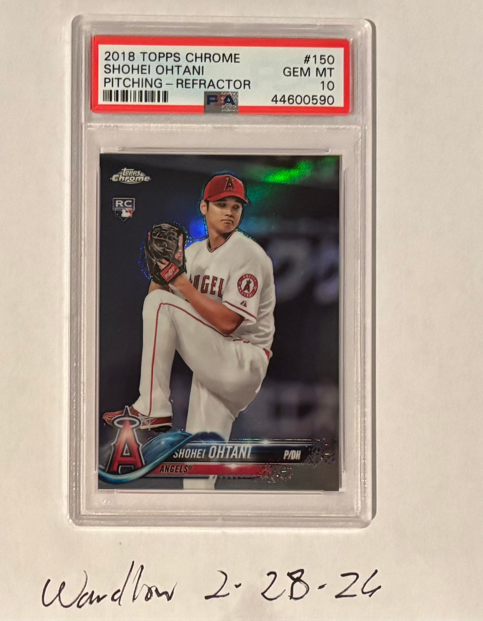 Heads up!! New lower price on this 2018 Topps Chrome RC Shohei 