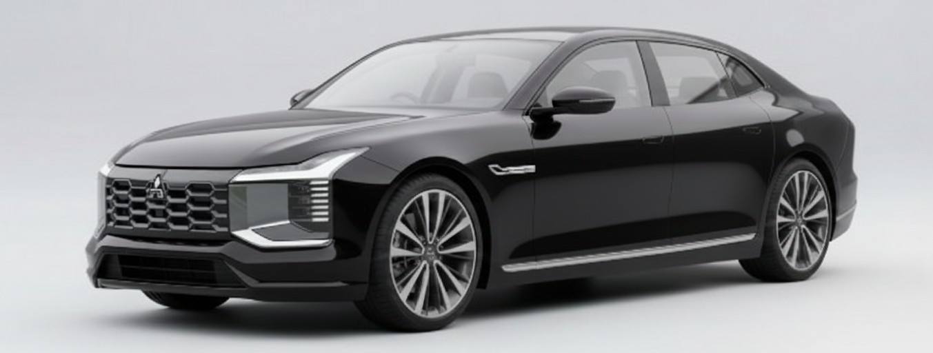 New Mitsubishi Proudia flagship sedan I/ PROUDIA -一プ PUE Η 社式
