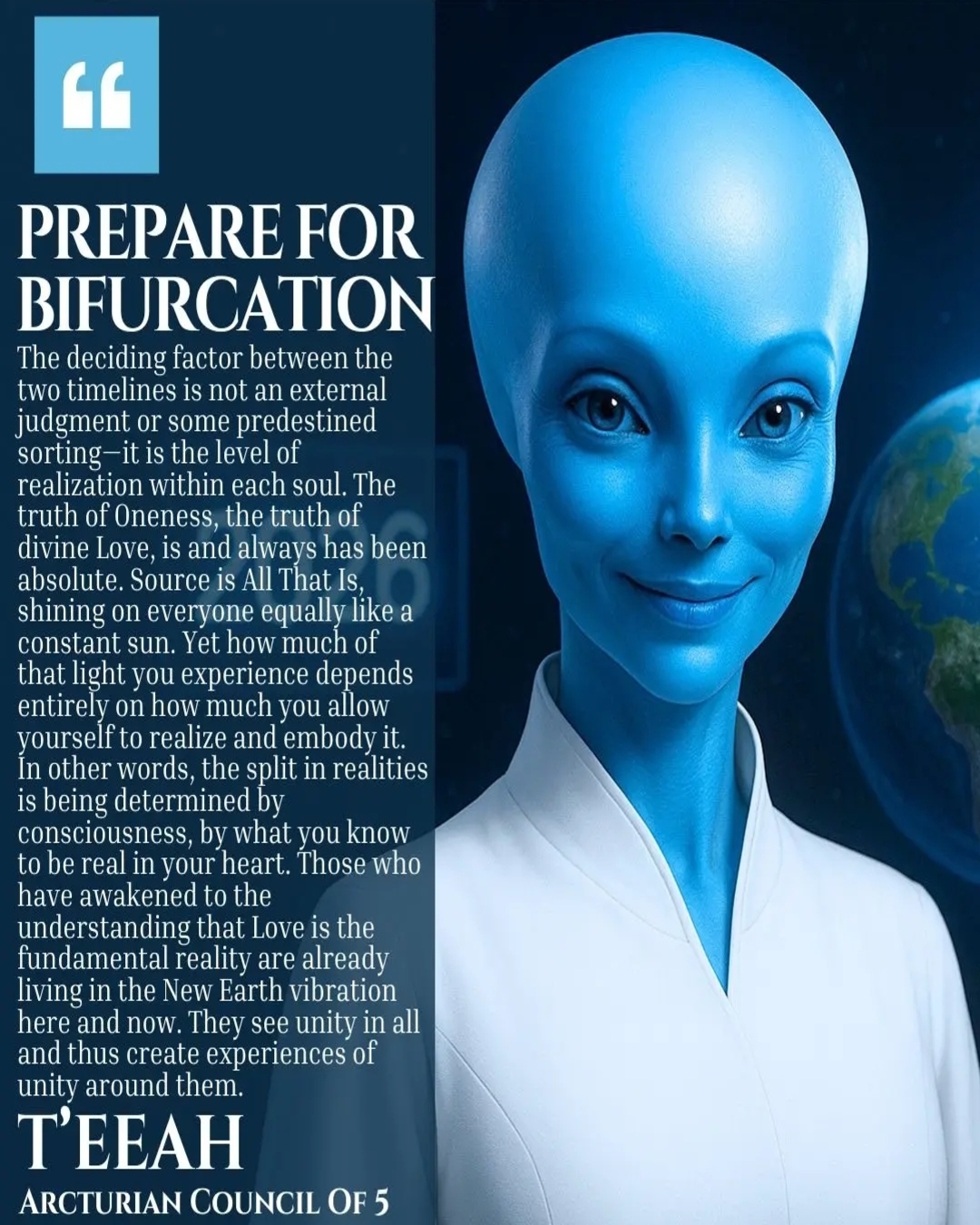 Galactic Federation Of Light | The Final Timeline Split Has Begun: How ...