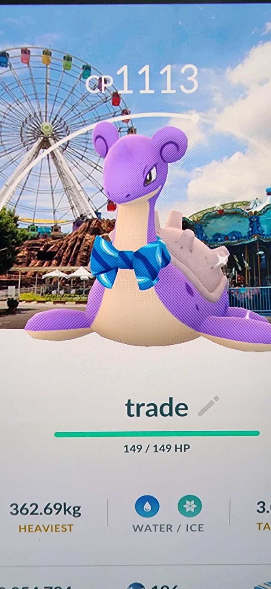 File:UNITE Lapras Warm Style Holowear.png - , the community-driven Pok