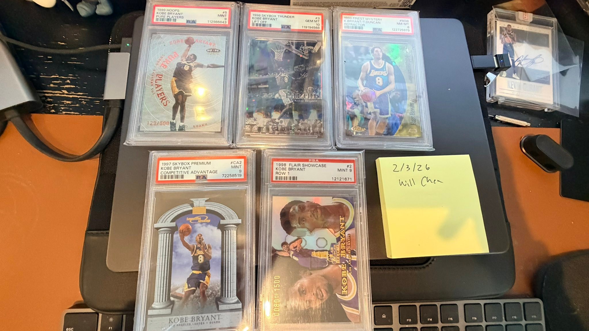 Kobe Bryant rare Skybox cards for sale
