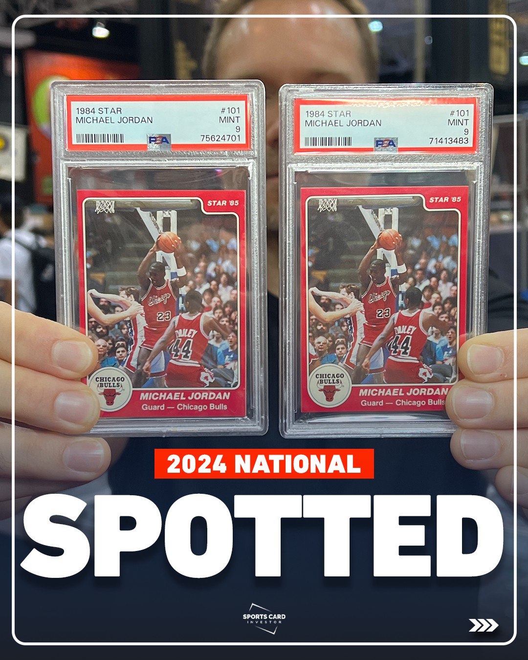PSA 9 Michael Jordan sports cards spotted