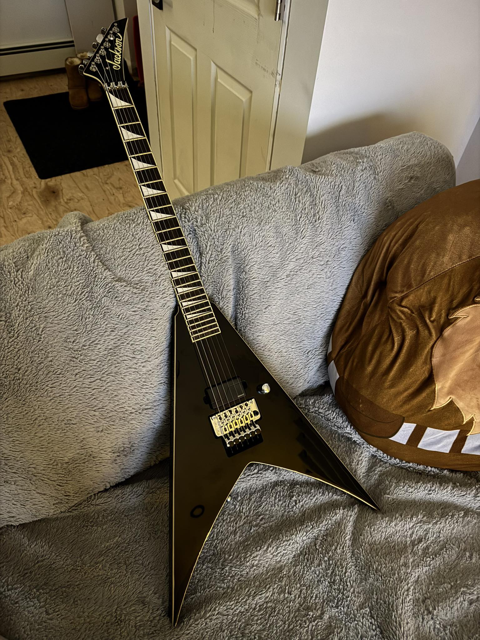 This Charvel/Jackson King V case has been lying around here for