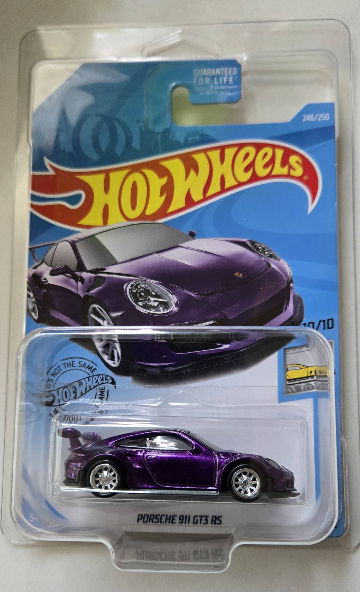 Added 2019 Porsche GT3RS to Hot Wheels collection