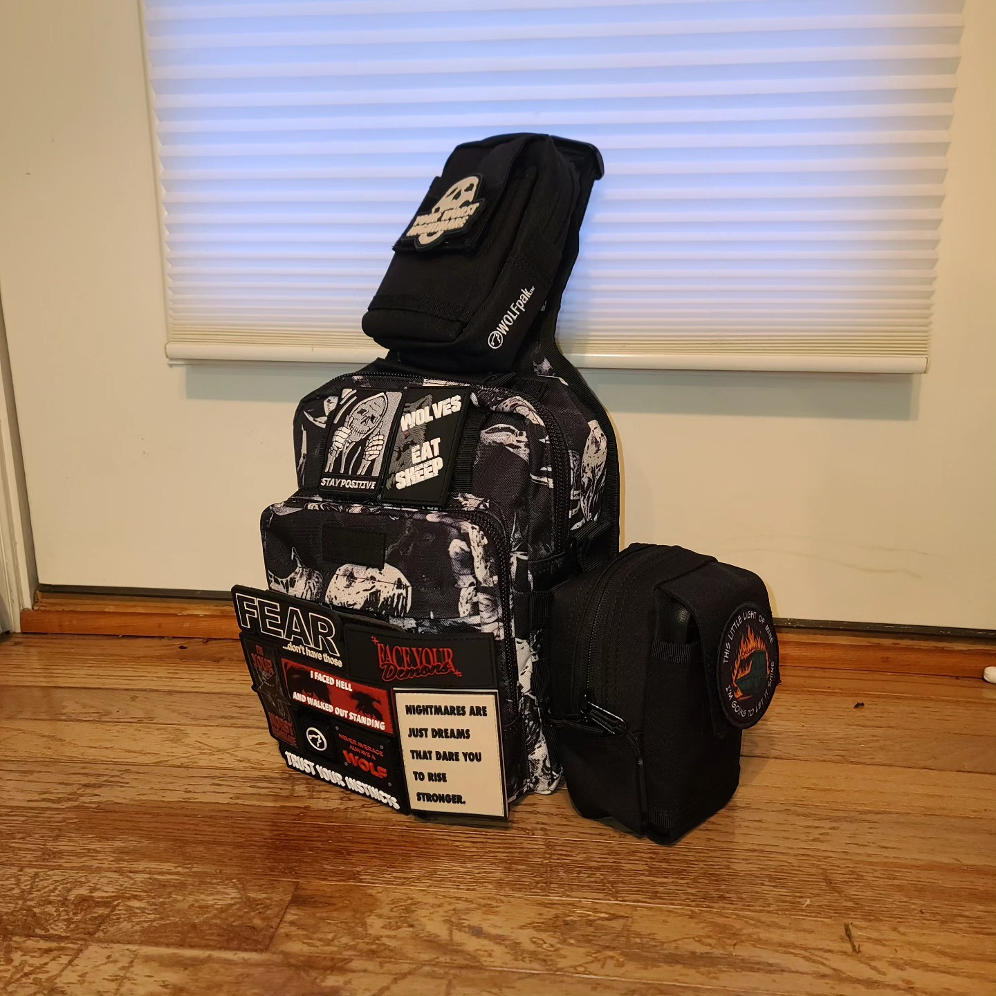 The Newest Product | 9L Tactical Sling Bag #wolfpak NEVER AVERAGE