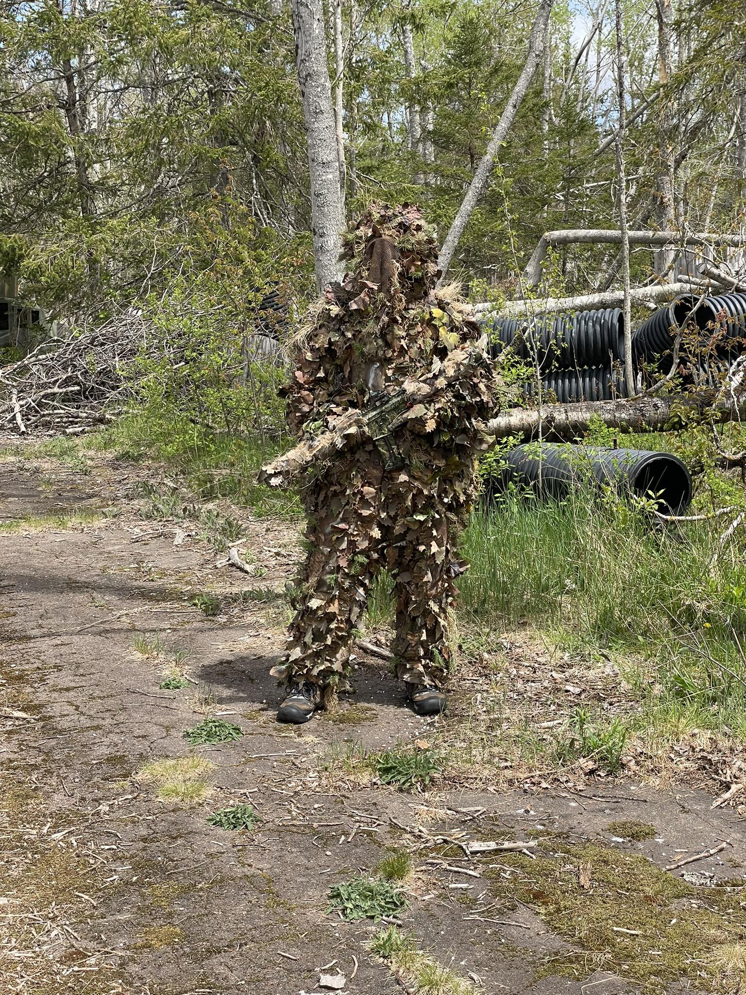 My first testing of stalker taiga leaf suit 🙂