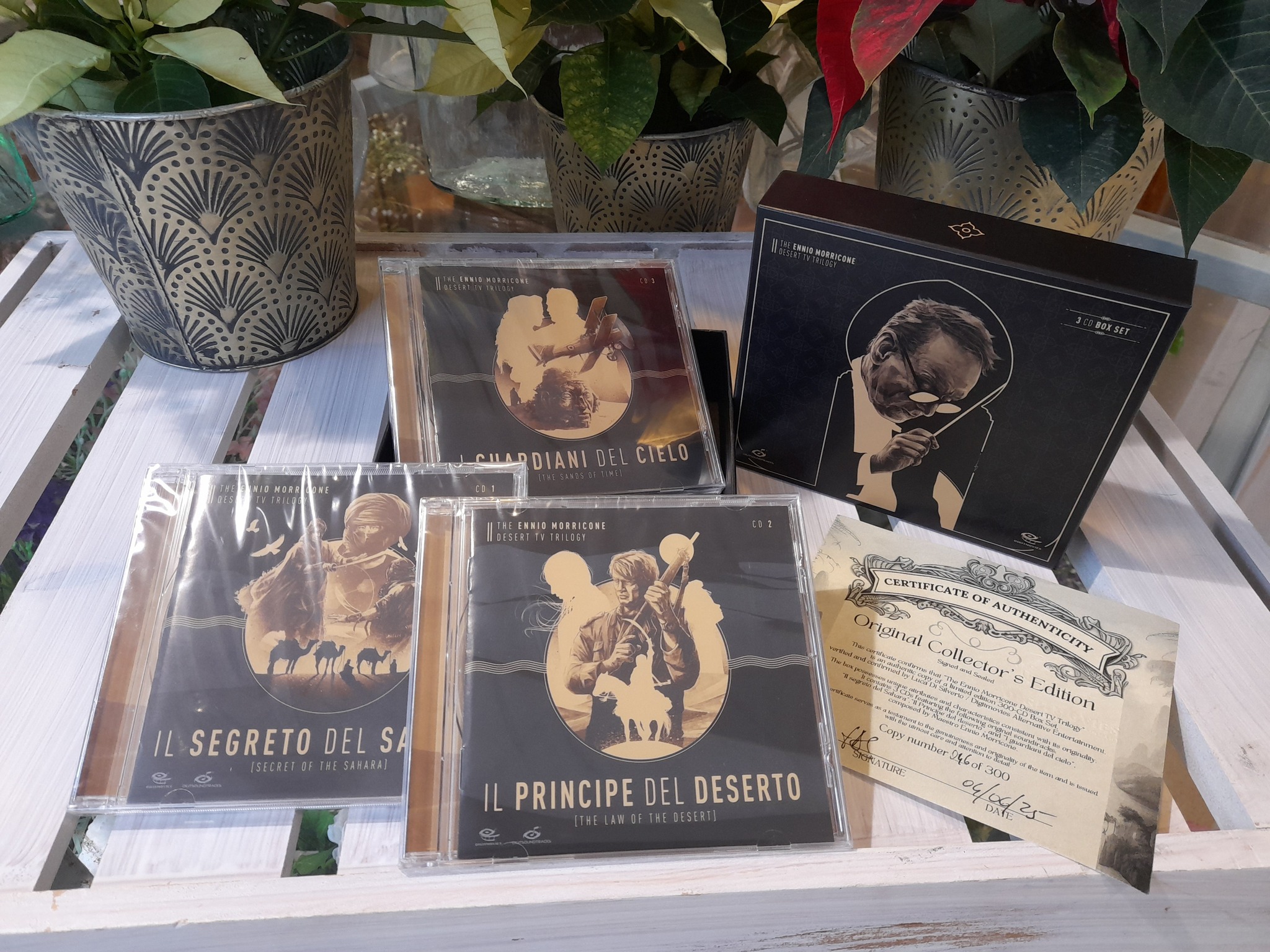 Discover the 18CDs Box Ennio Morricone, original soundtracks 1964 