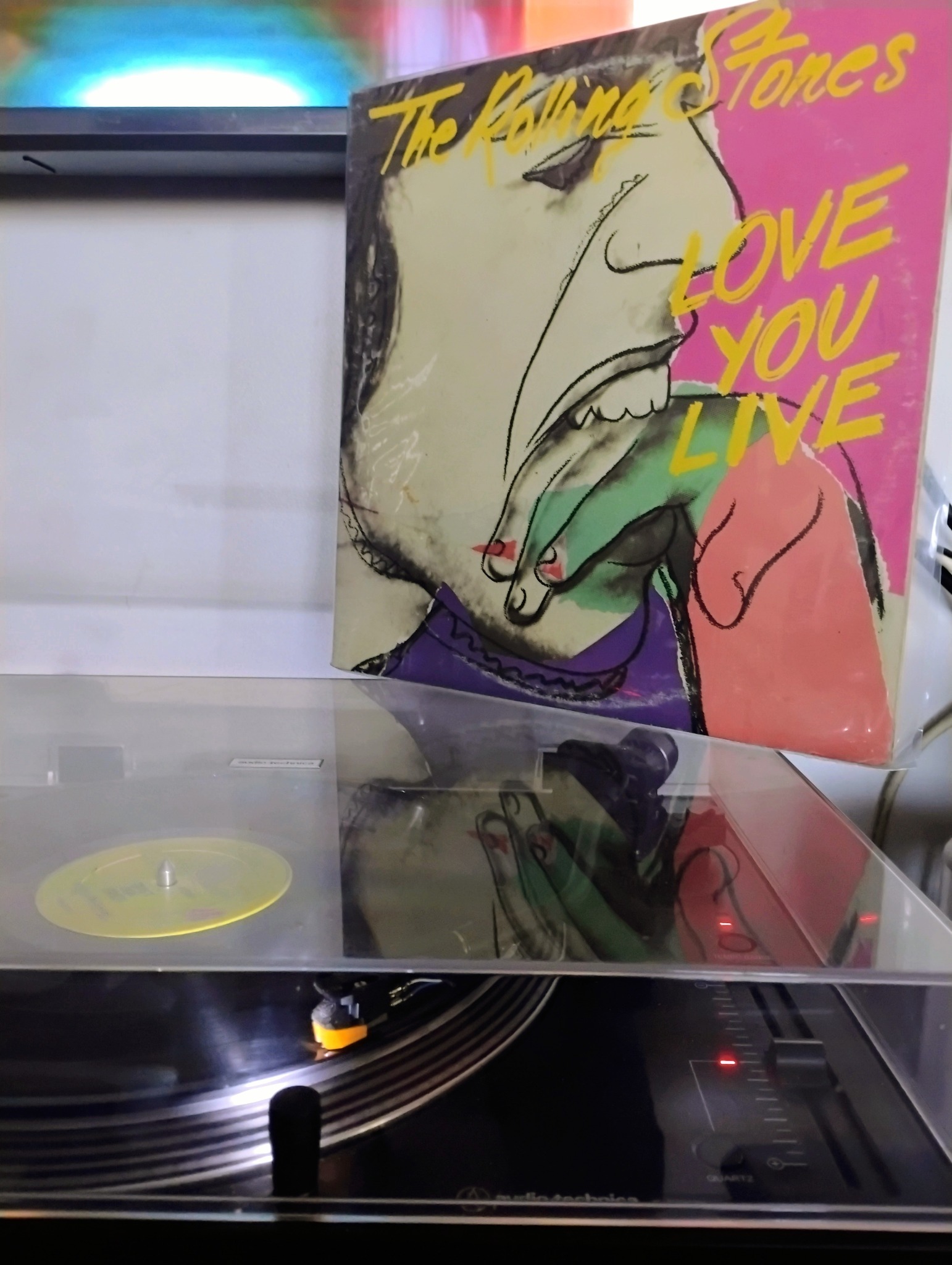 The Rolling Stones — Love You Live 1977 pressing playing this