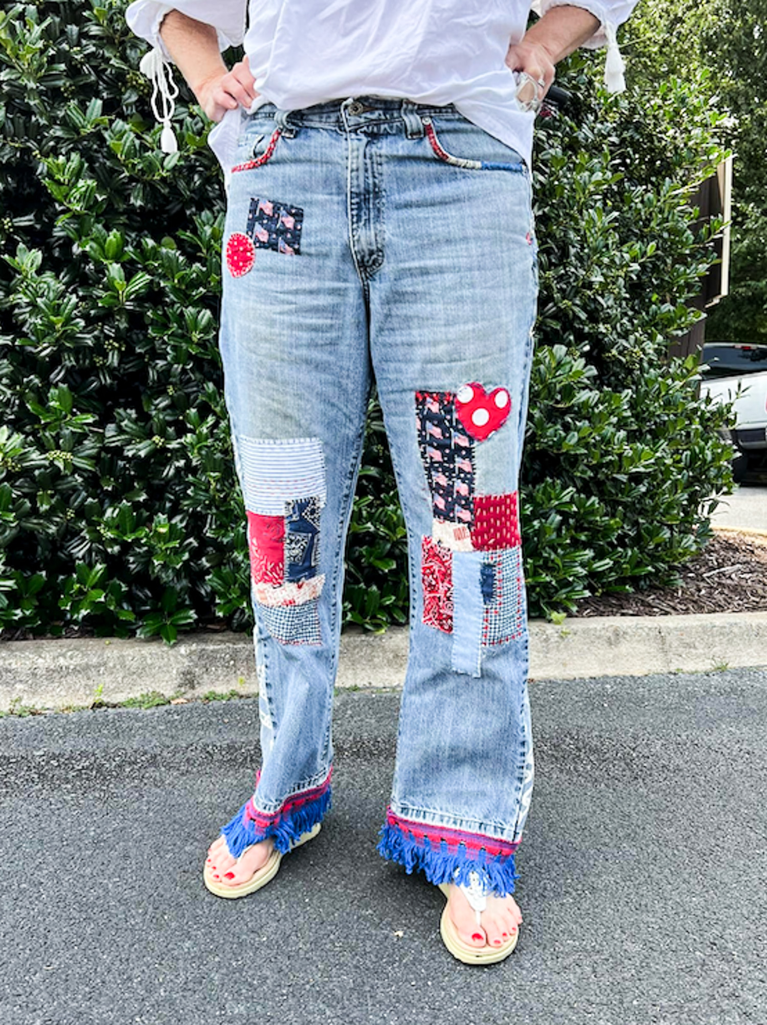 Denim upcyclers featured for Valentine