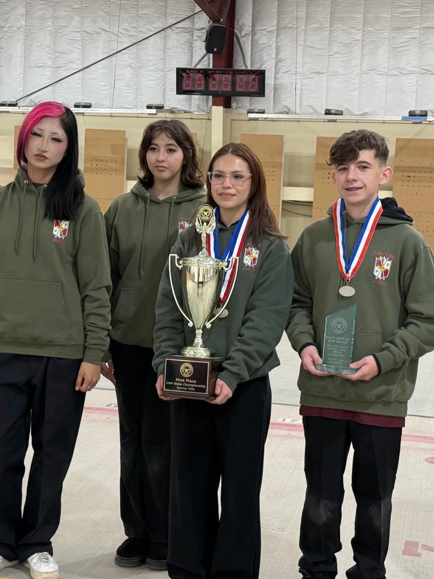 Jennifer - The Kofa High School Marine Corps Junior ROTC rifle team is ...
