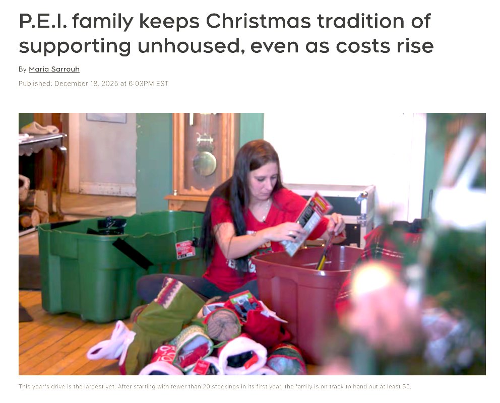 PEI GOOD News only! | **As many households scale back this Christmas ...