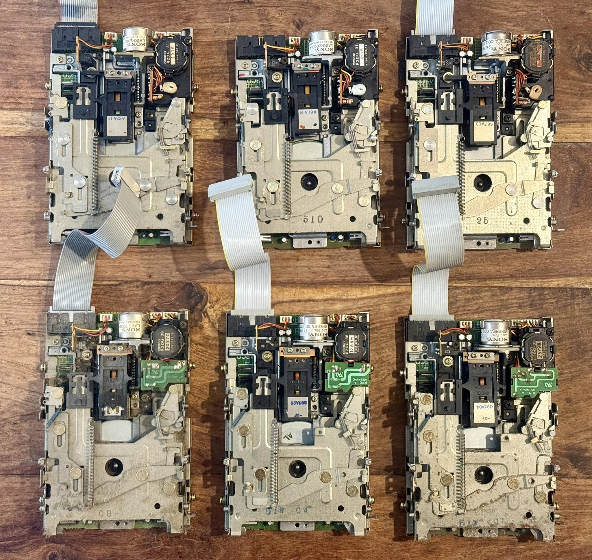 Restoring Apple Macintosh 800k floppy drives from SE and Plus units