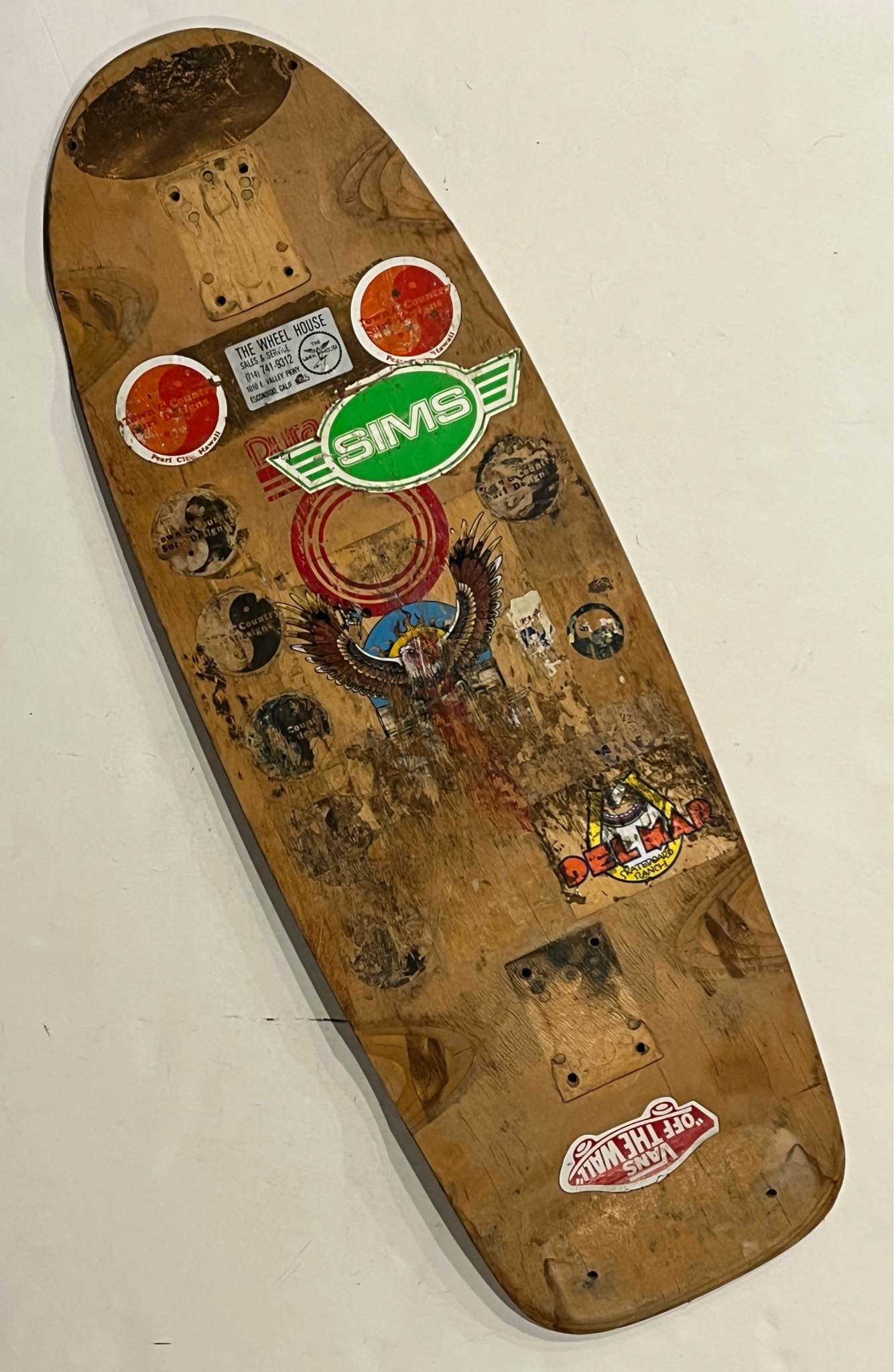 60's Roller Derby #10 skate board in good shape—$70 + ship from
