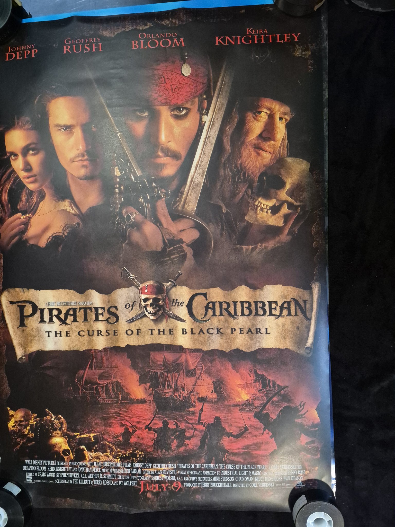 The Pirates of the Caribbean - 1980s LaserDisc (Dark Fantasy)