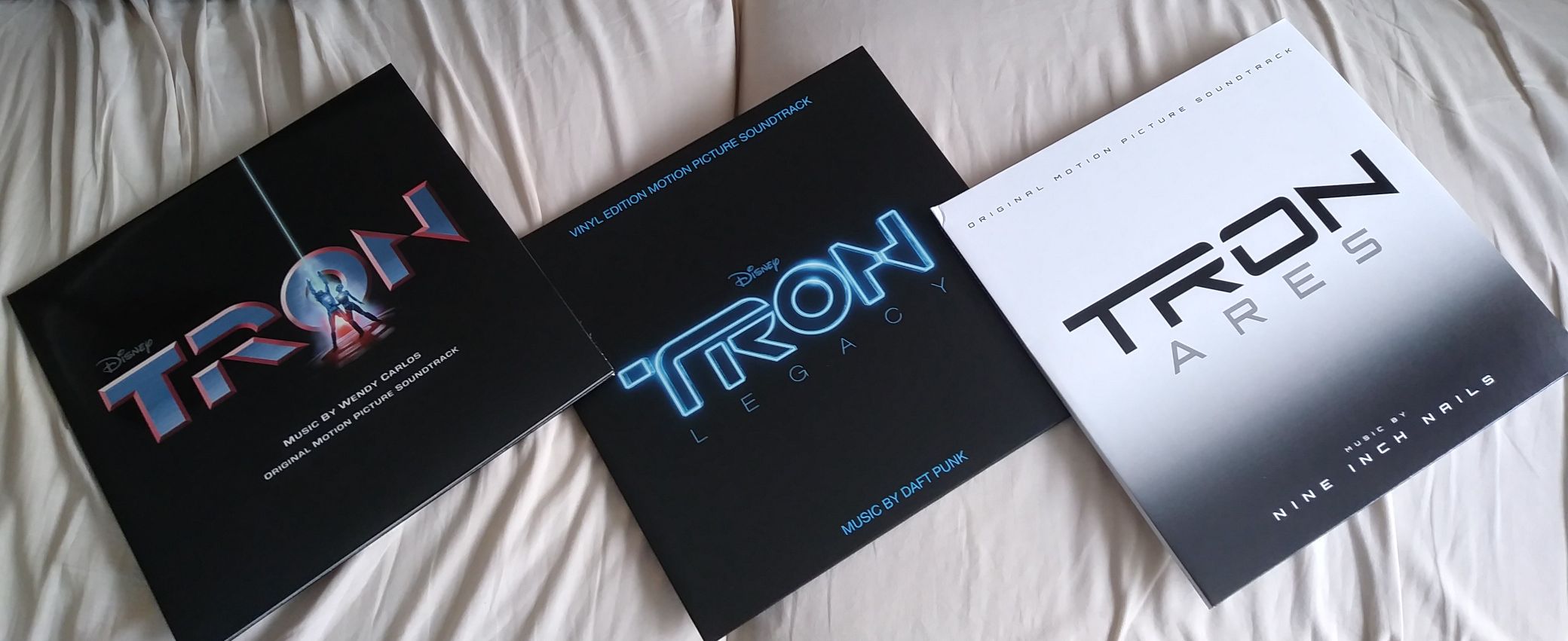 Rare Tron soundtrack vinyl collection including Wendy Carlos and