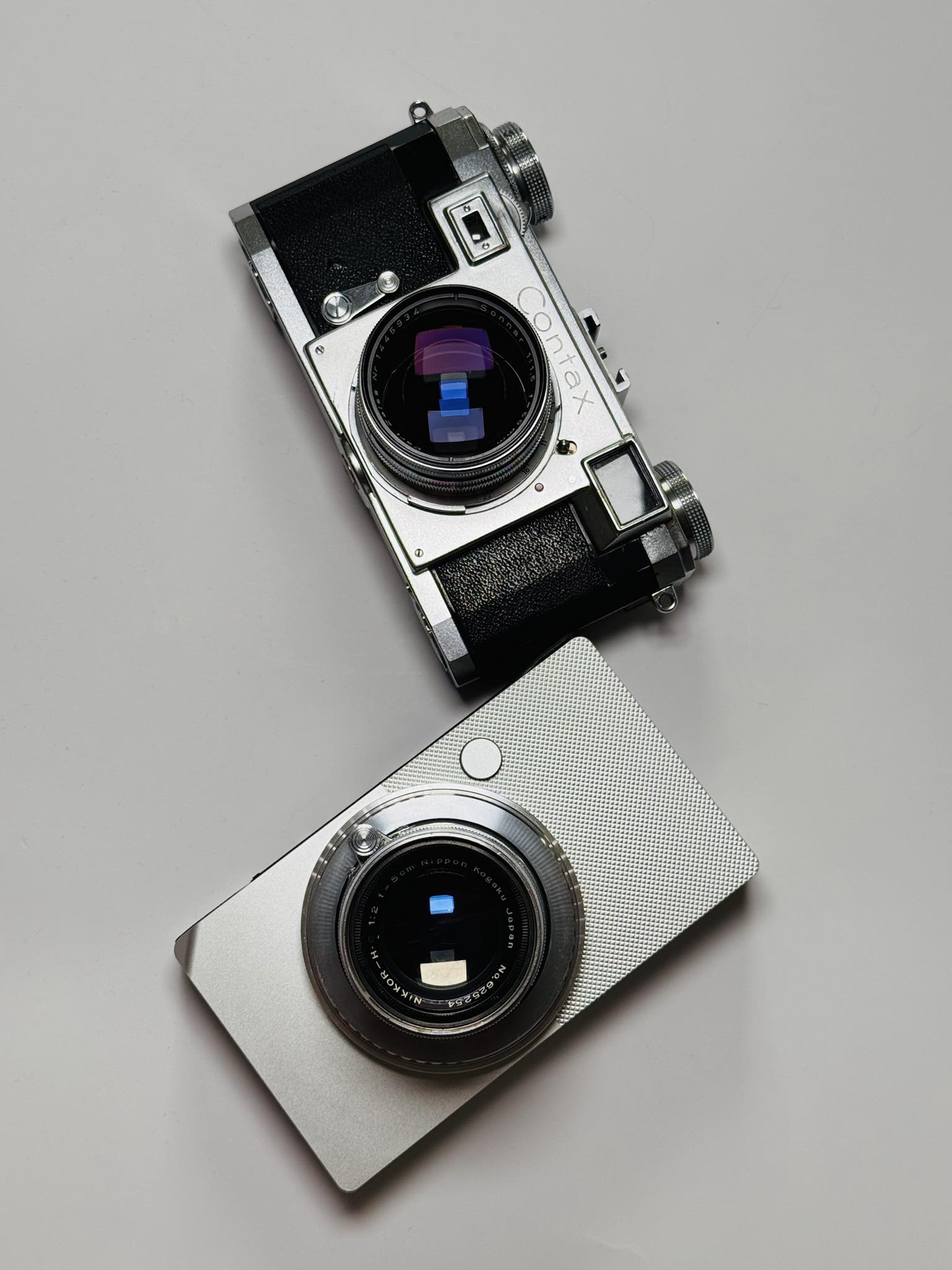 Contax IIA camera with Sonnar lens